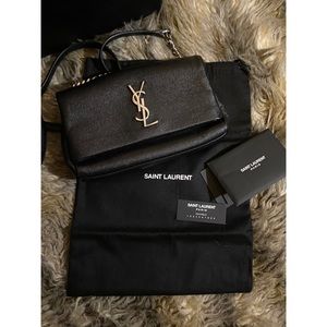 YSL TOY WEST HOLLYWOOD BAG IN BLACK
